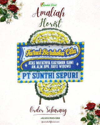 Papan Bunga Duka di Kalijaga